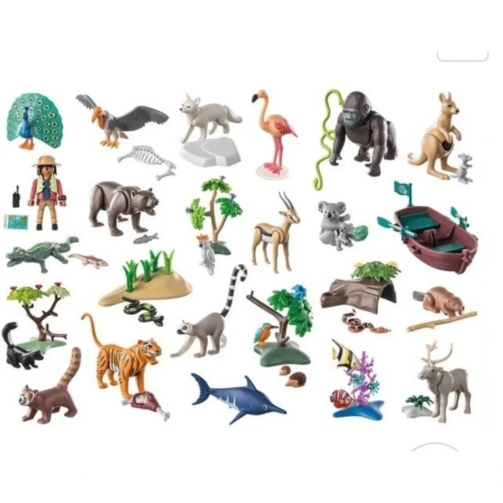 (b41/5)Playmobil 71006 Wiltopia DIY Advent Calendar : Animals Around the World